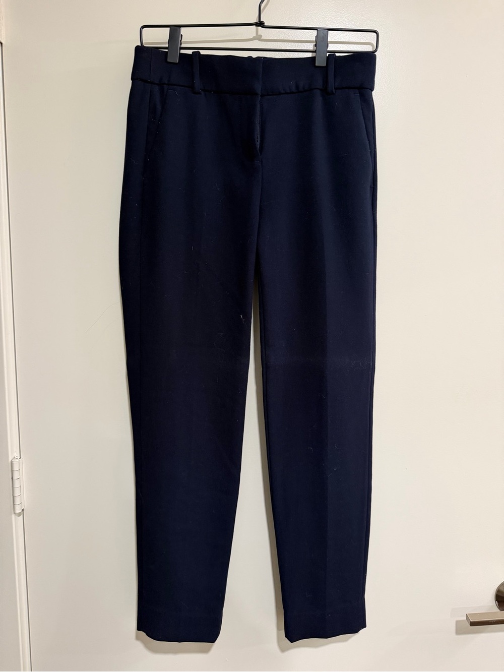 Womens Navy Dress Pants - Classic Tailored Fit